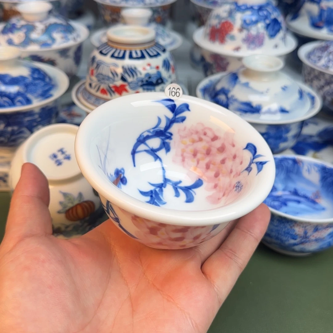 彦祖纯手工手绘茶具166