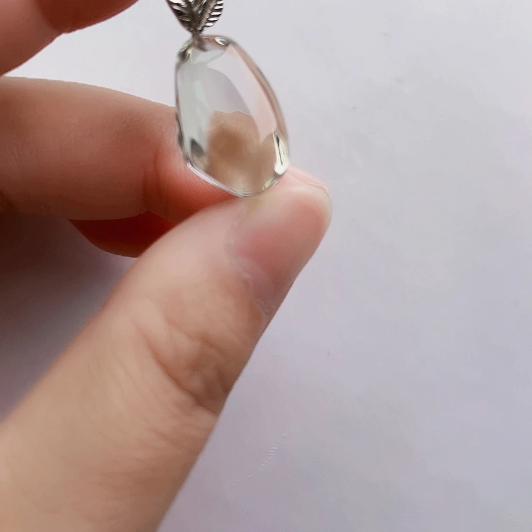 银S925镶嵌颈饰水晶天然