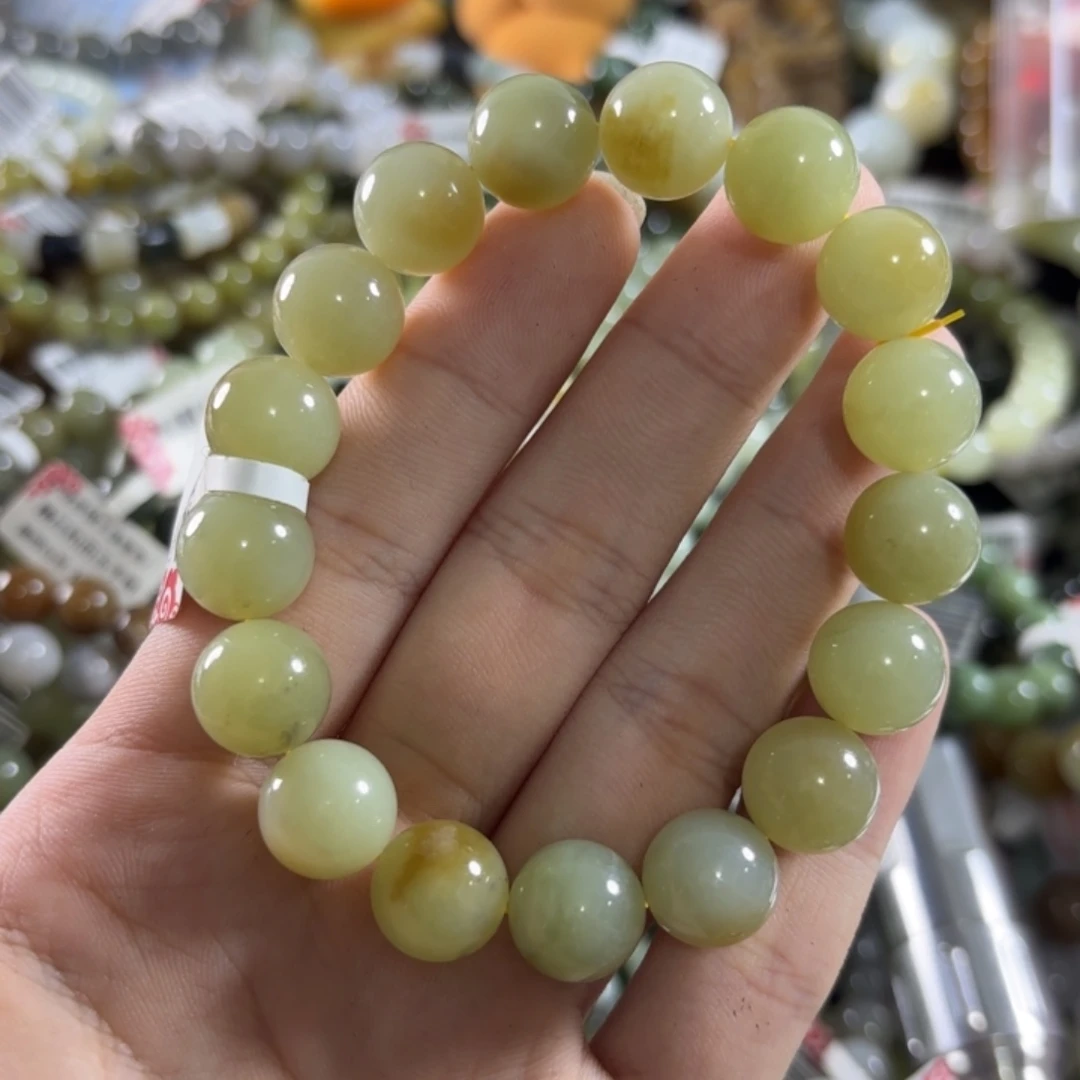 和田玉未镶嵌手链229