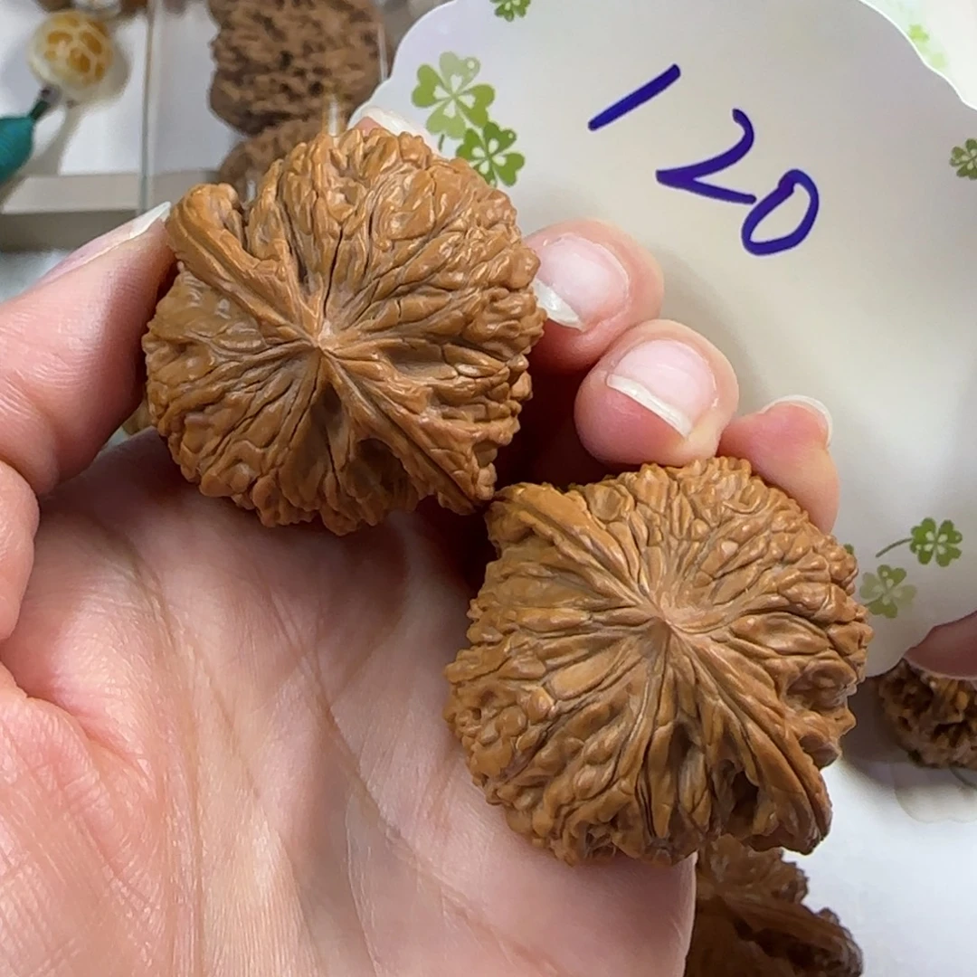 文玩核桃吊坠120号磨盘3.9