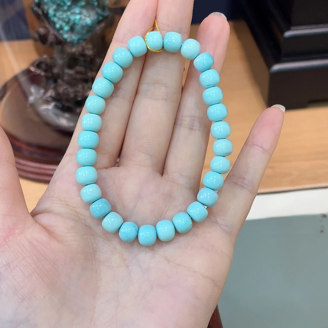 绿松石未镶嵌颈饰