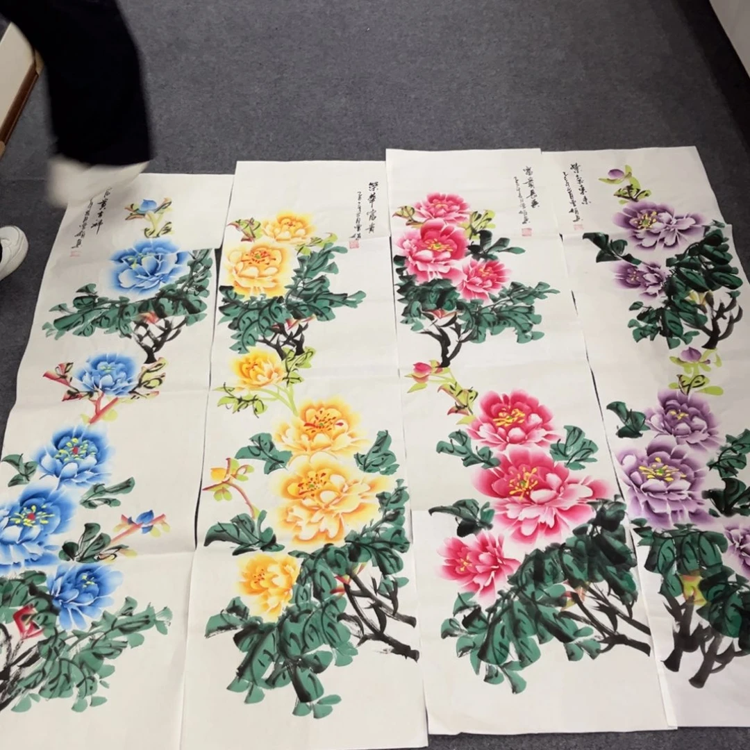 国画ZH精品国画单幅任发4张