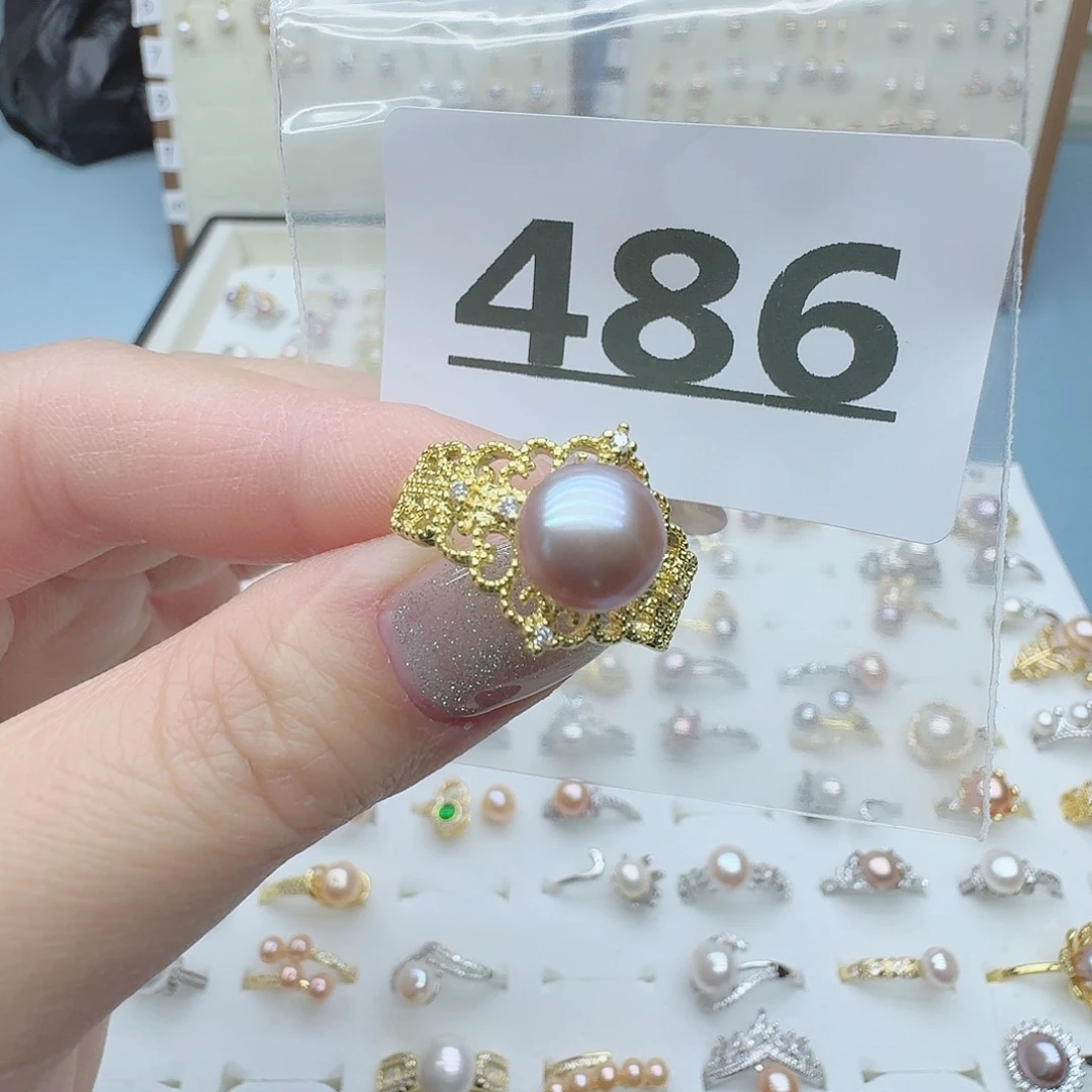 淡水珍珠珠宝奇石合金486