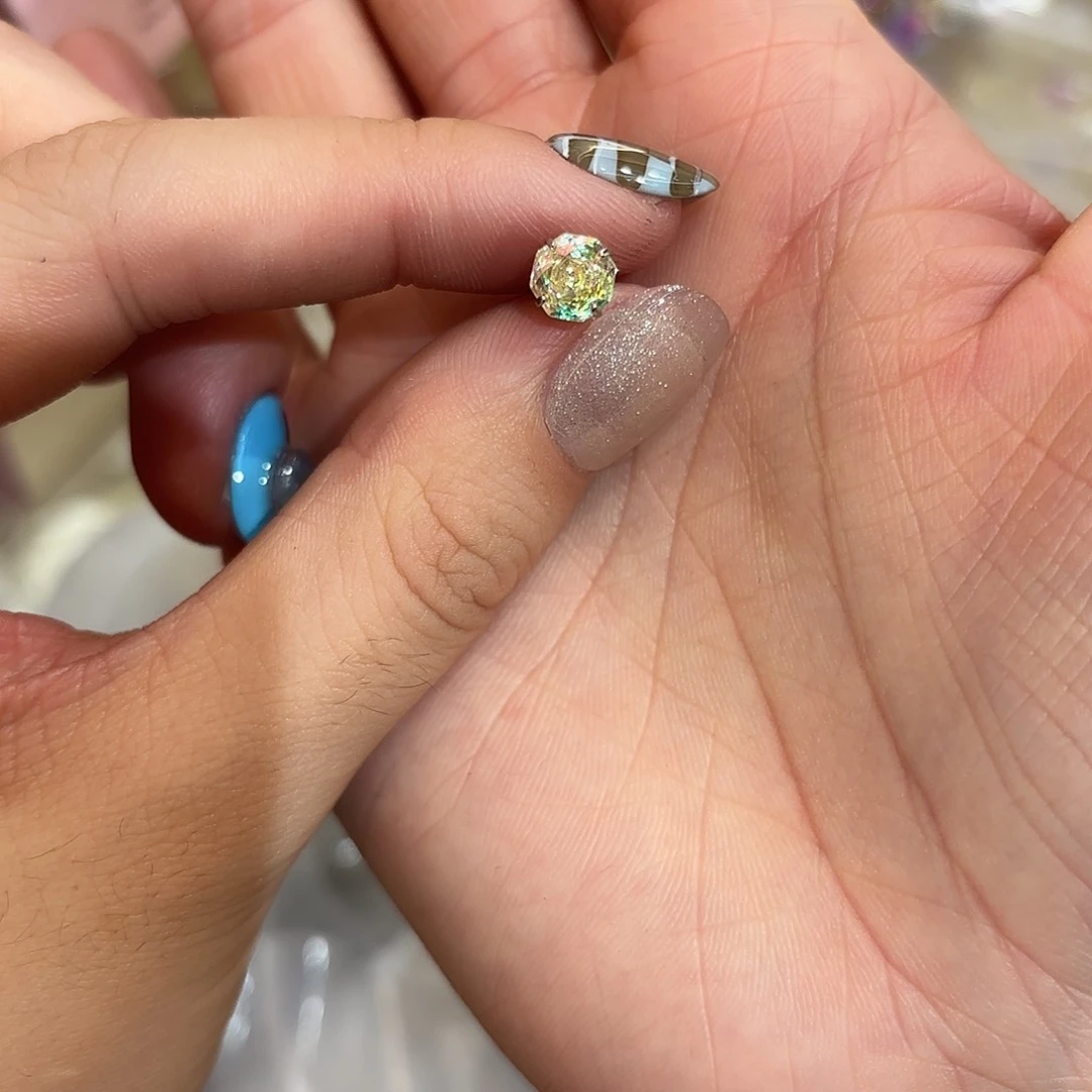 玫瑰鹅黄镀彩单只