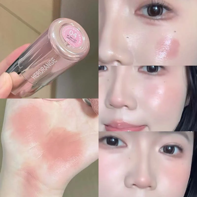 韩女纯欲妆液体腮红早八蜜桃色韩系嫩妹日常百搭氛围感百搭膨胀色