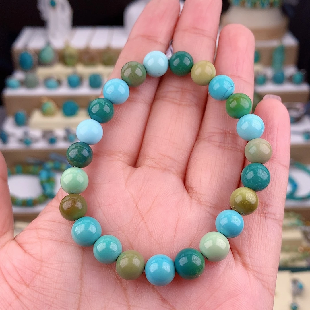 绿松石未镶嵌手链