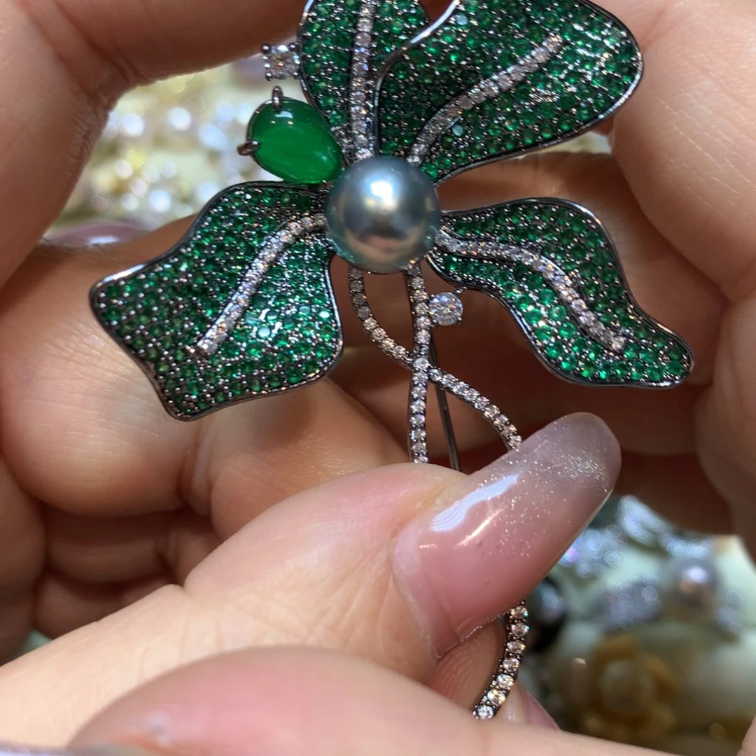 海水珍珠胸饰未镶嵌