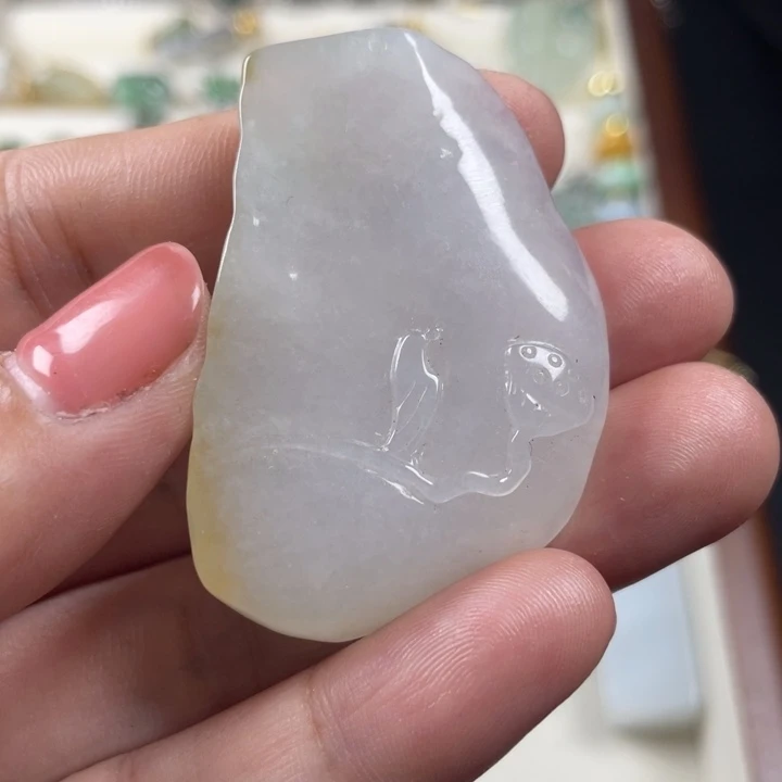 翡翠未镶嵌颈饰天然翡翠