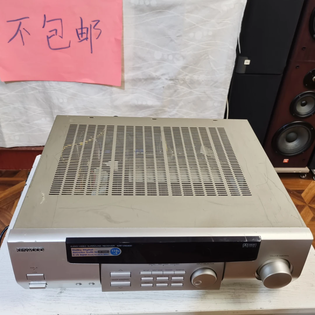 8新 KENWOOD/建伍 8新健伍5030D功放机，不包邮不退换货