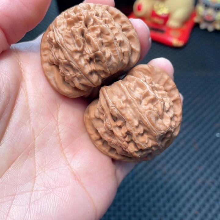 文玩核桃把件?****白狮子4.2全品