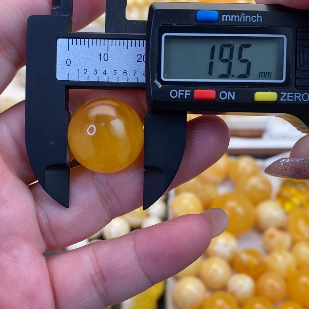 【闪购商品】裸石蜜蜡未镶嵌单珠