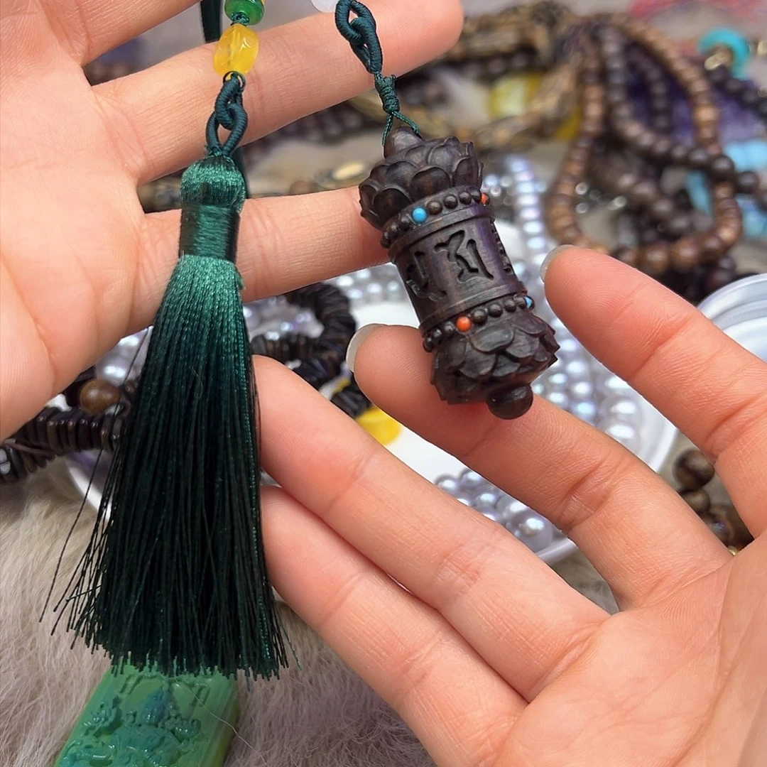 绿水晶手链银S925镶嵌