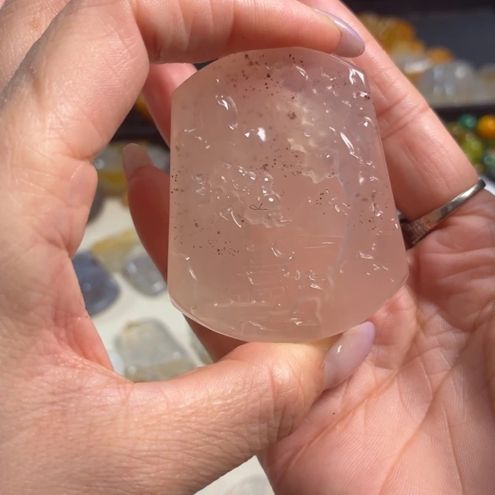 玛瑙/玉髓未镶嵌吊坠(不含链)