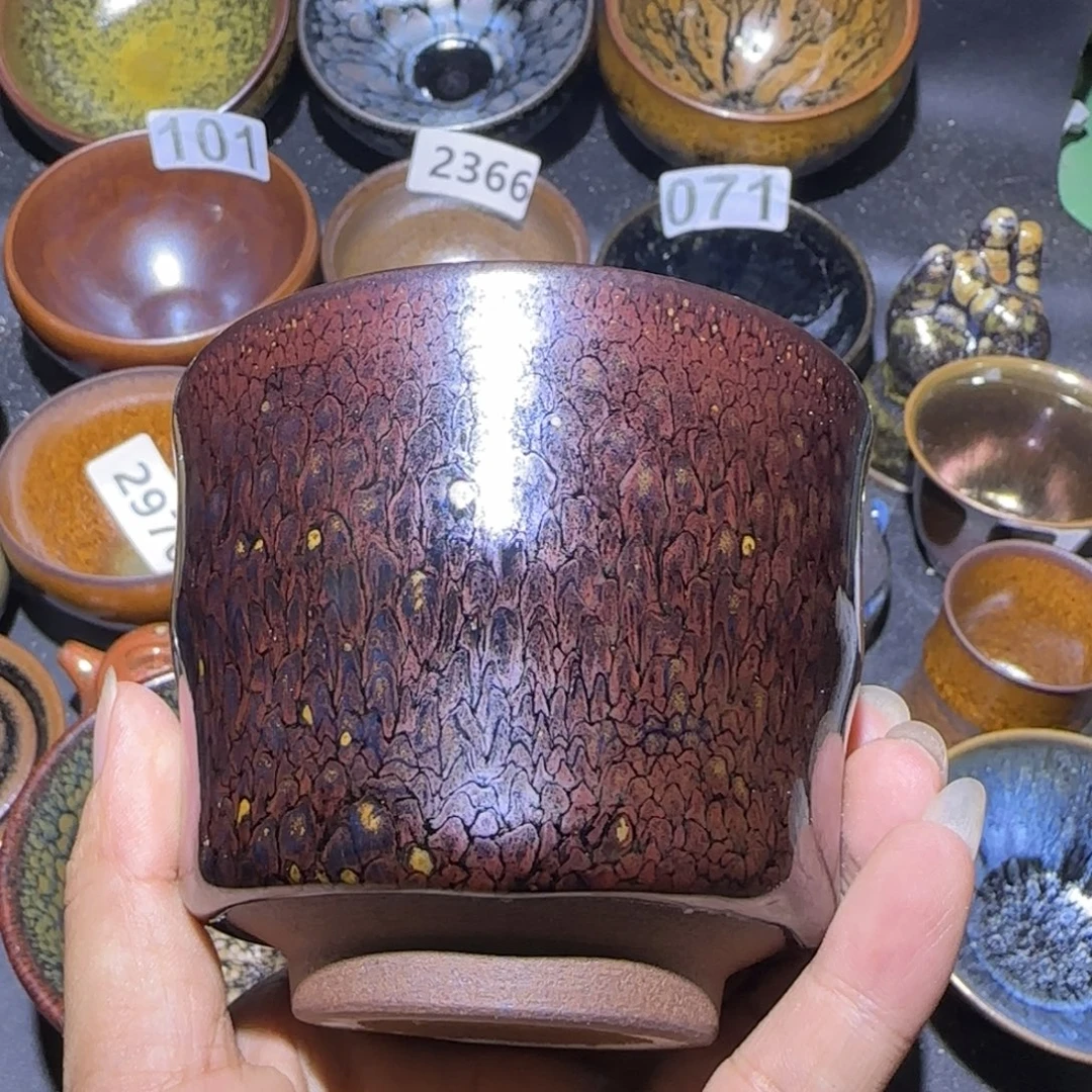 茶盏福建盏茶器竹节