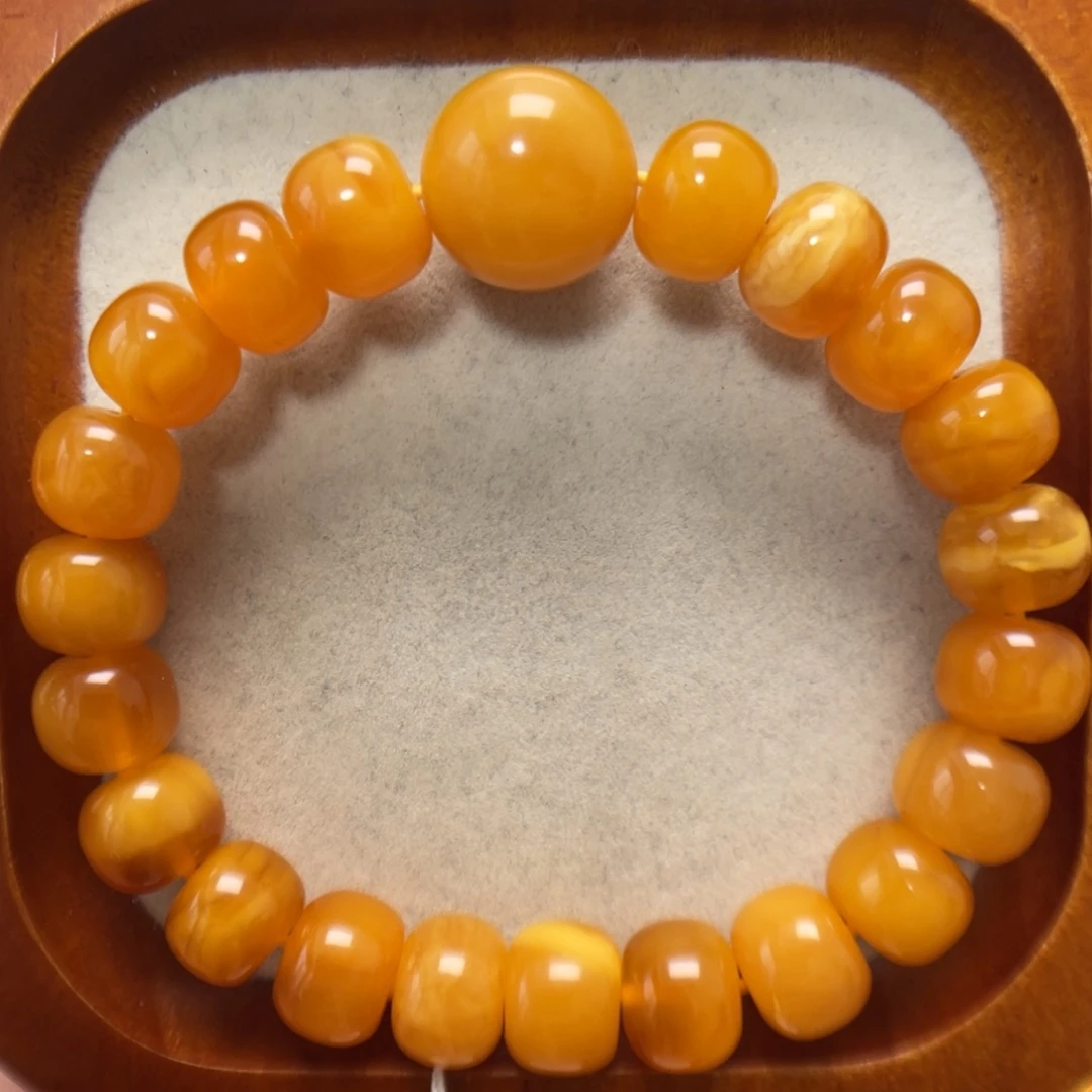 蜜蜡未镶嵌手串蜜蜡