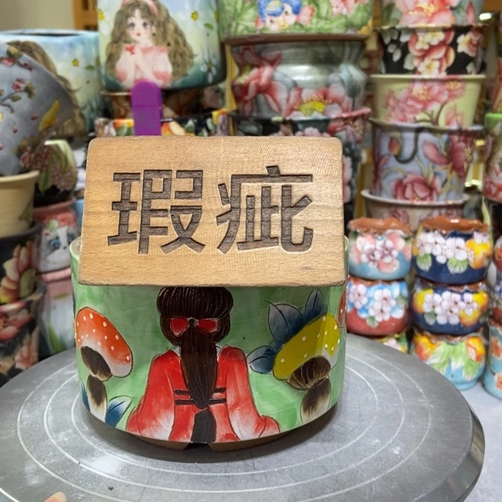 景德镇艺术手绘作品