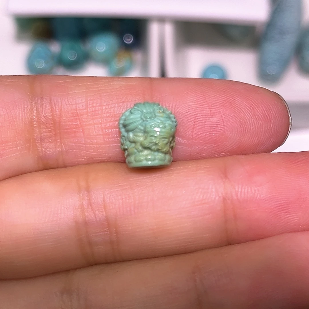 绿松石未镶嵌珠宝半成品