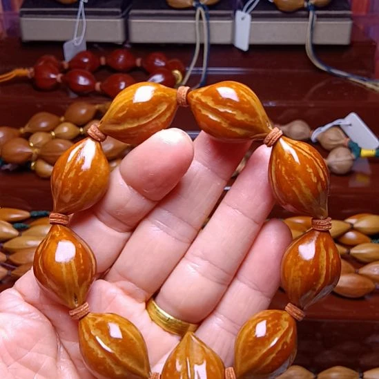 橄榄核手串/手链橄榄核手串2.0三花铁核德庆王老料