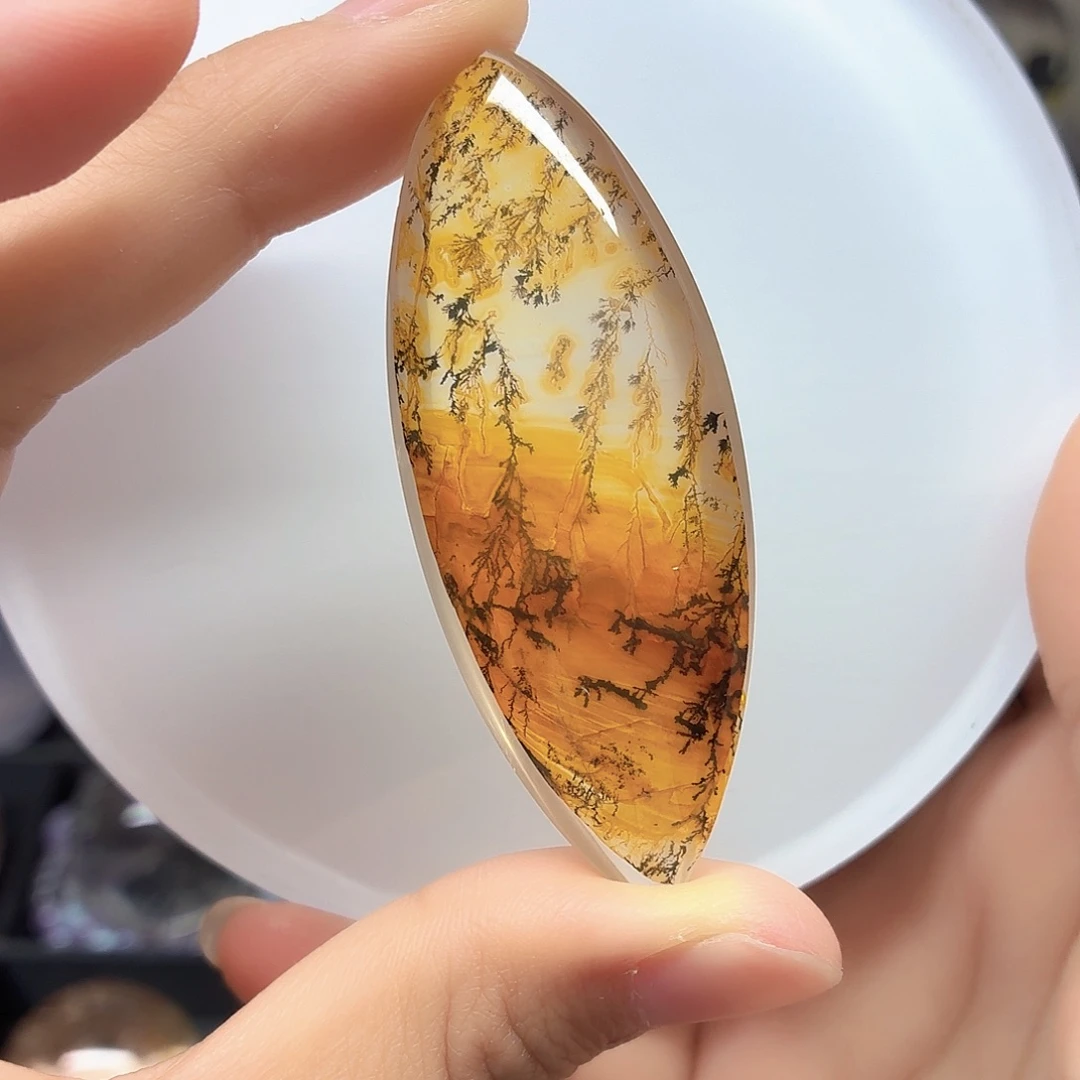 未镶嵌水晶珠宝半成品发财树挂件68