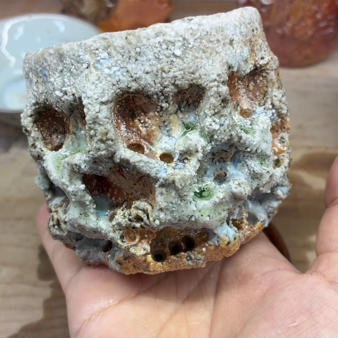 陶园柴烧，精品高货610泥纹