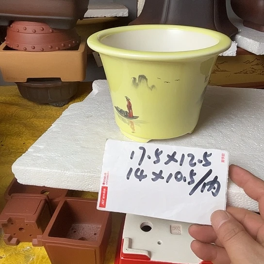 宜兴紫砂手工贴画