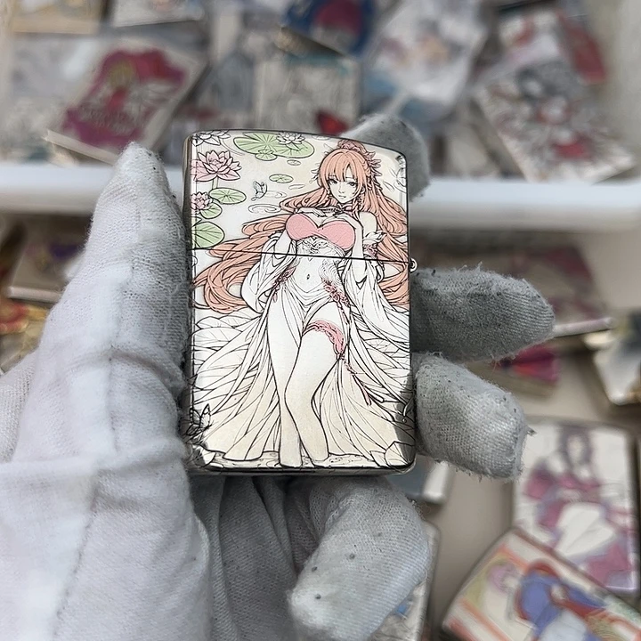 荷花仙子，瑕疵机，白铜