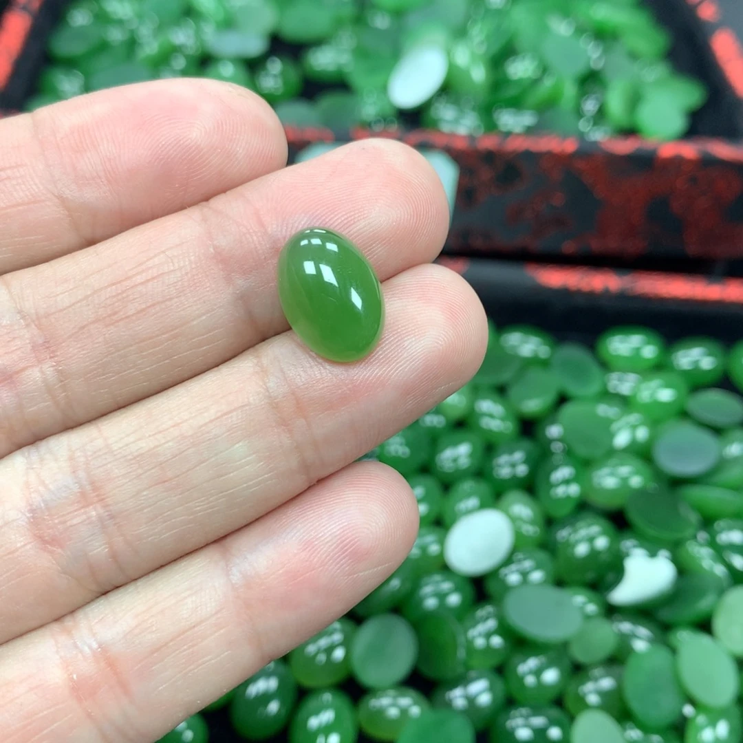 【闪购商品】和田玉蛋面未镶嵌一****