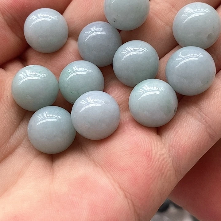 未镶嵌手链翡翠祖****械珠子