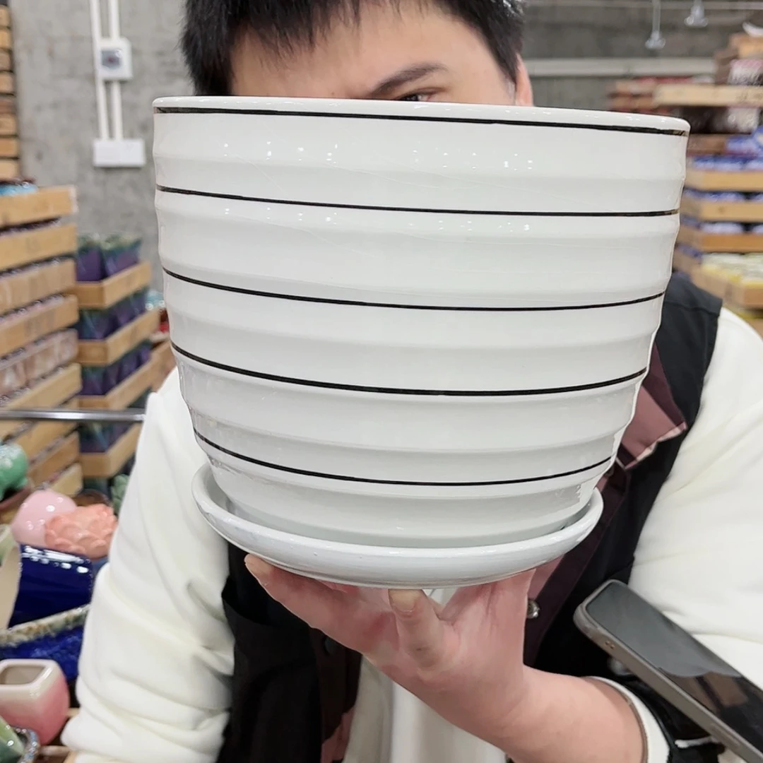 【闪购商品】陶瓷花盆