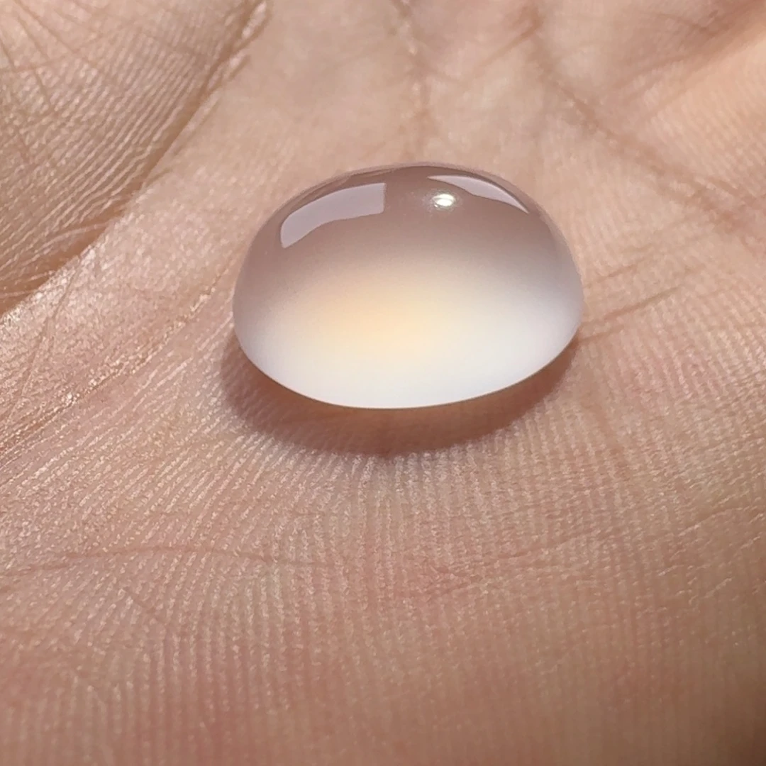 玛瑙/玉髓未镶嵌荔枝冻戒面