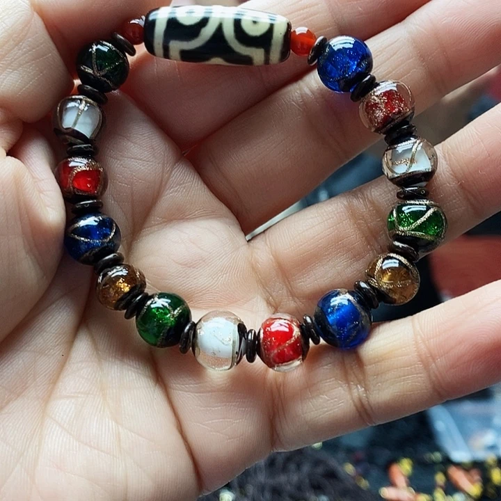 玛瑙/玉髓颈饰合金