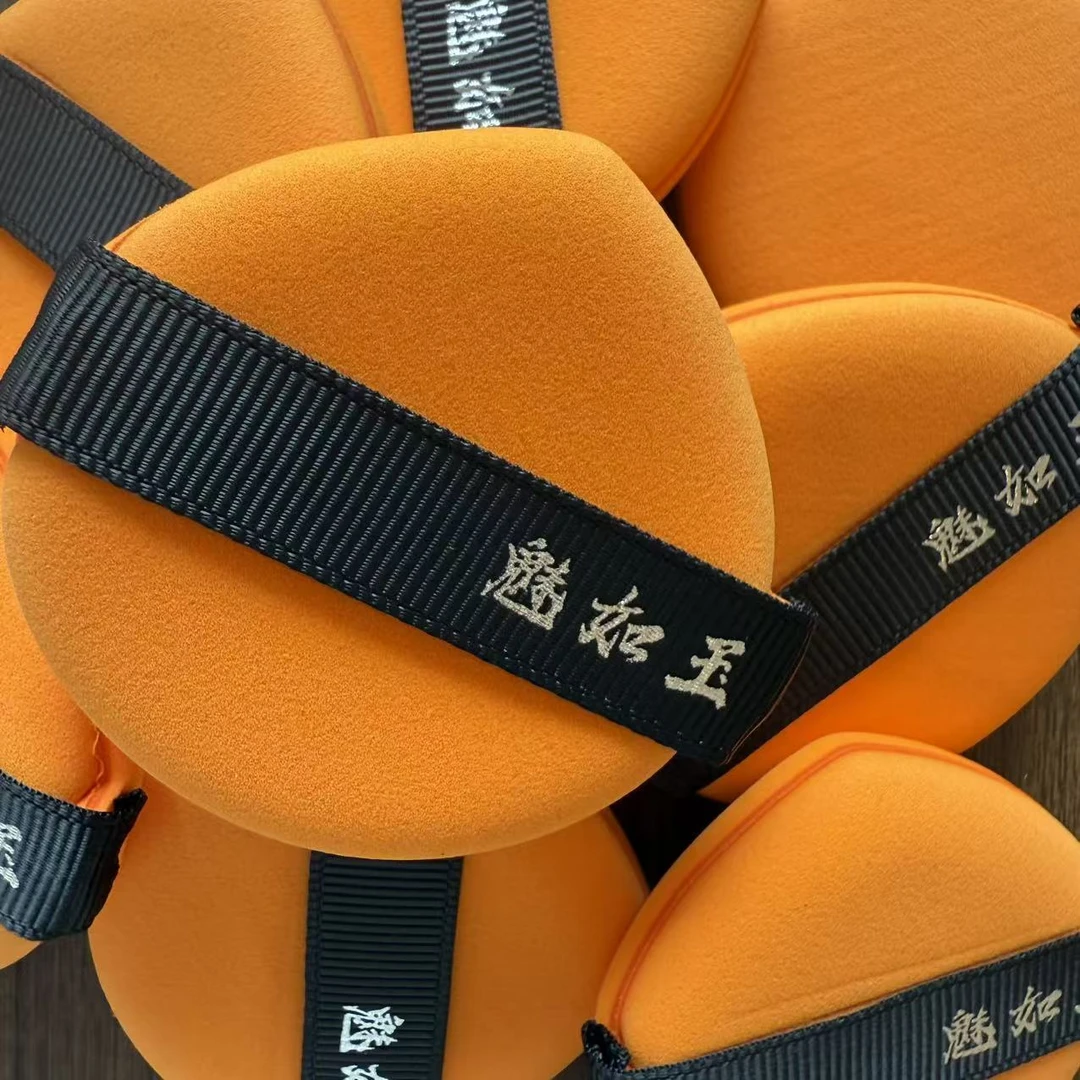魅如玉 干湿两用柔软亲肤不吃粉的气垫粉扑定妆服帖