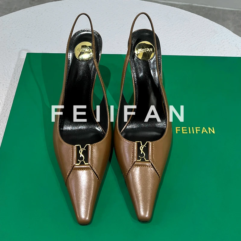 【现货】裸色高跟鞋2025春秋新款细跟不累脚职业气质百搭单鞋女3842