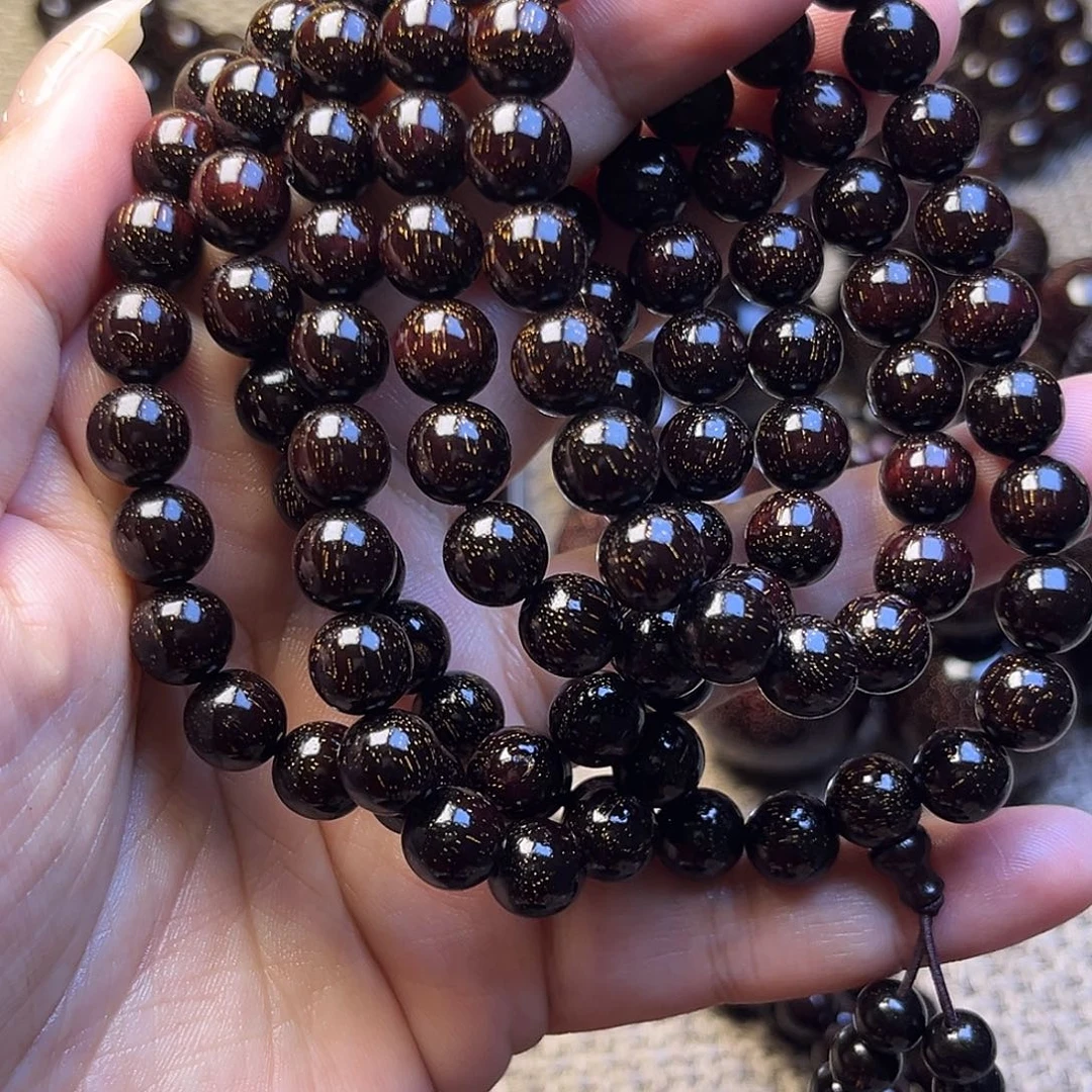 檀香紫檀（小叶紫檀）0.8 108颗满星