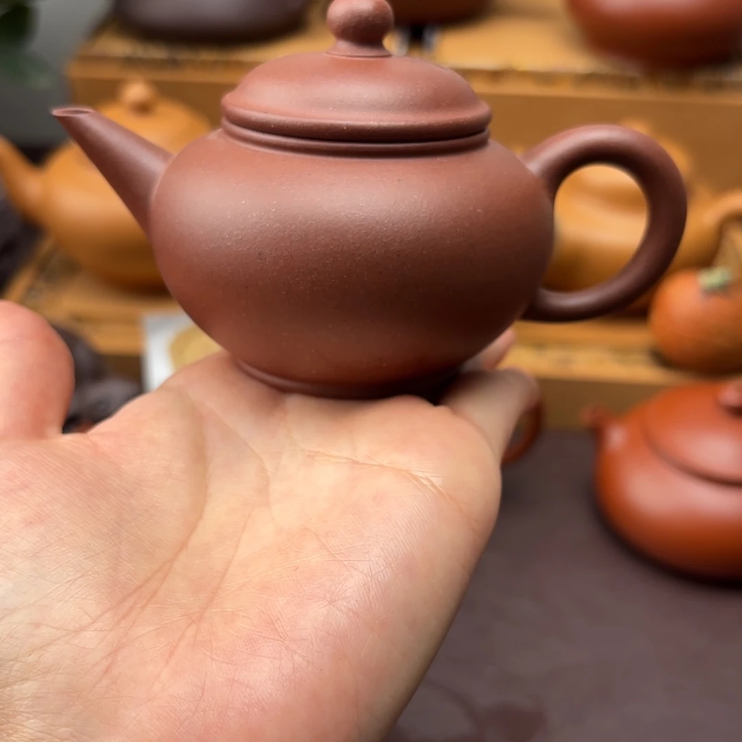 用****茶壶紫砂特练紫泥  水平130