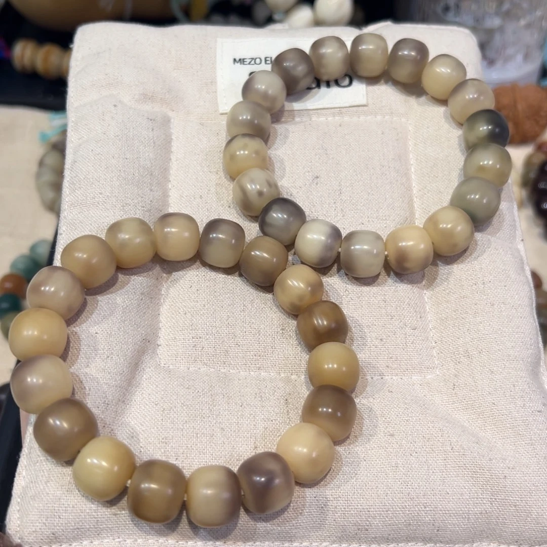 菩提根/象牙果吊坠牛奶泡芙卡14