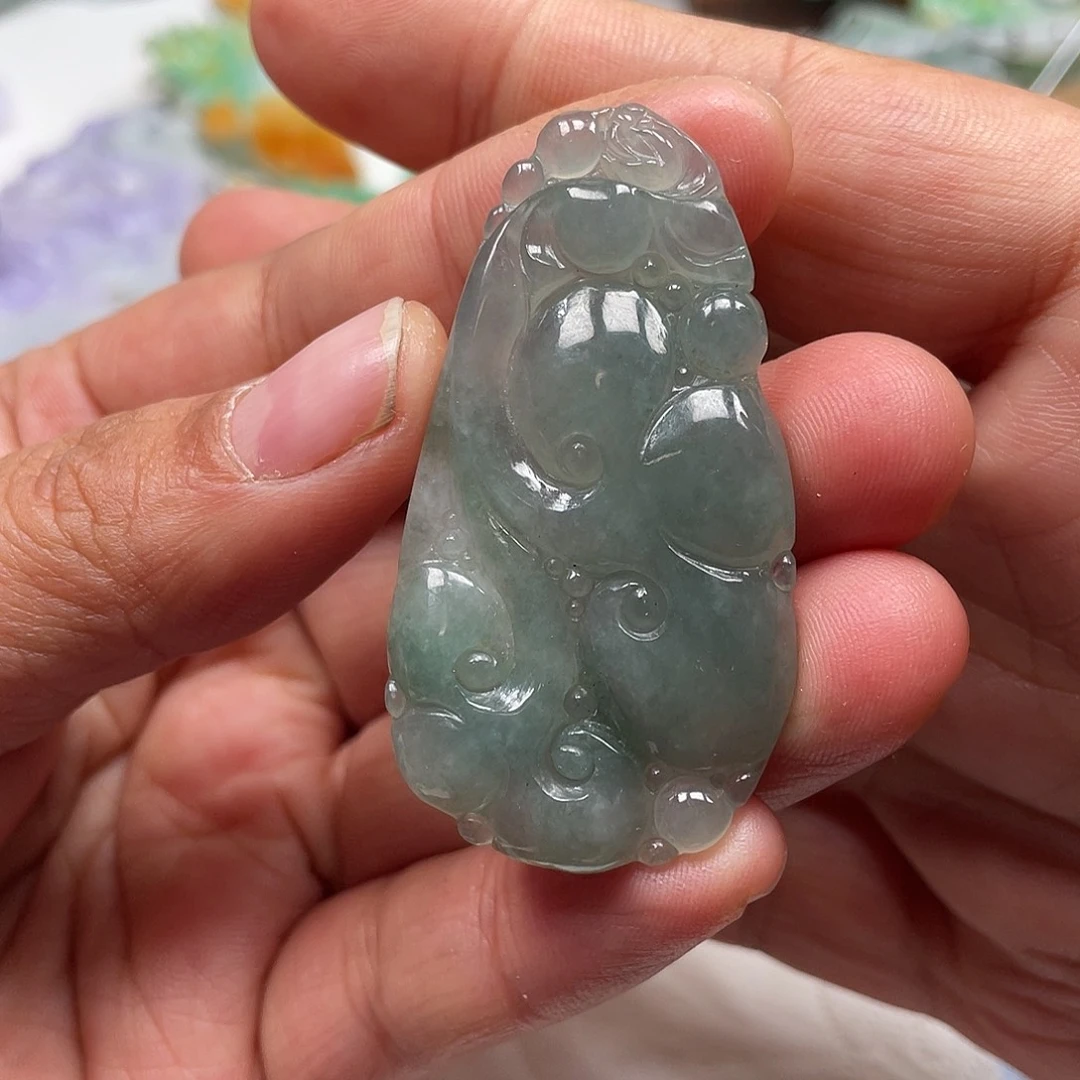 颈饰未镶嵌翡翠翡玉缘翡翠