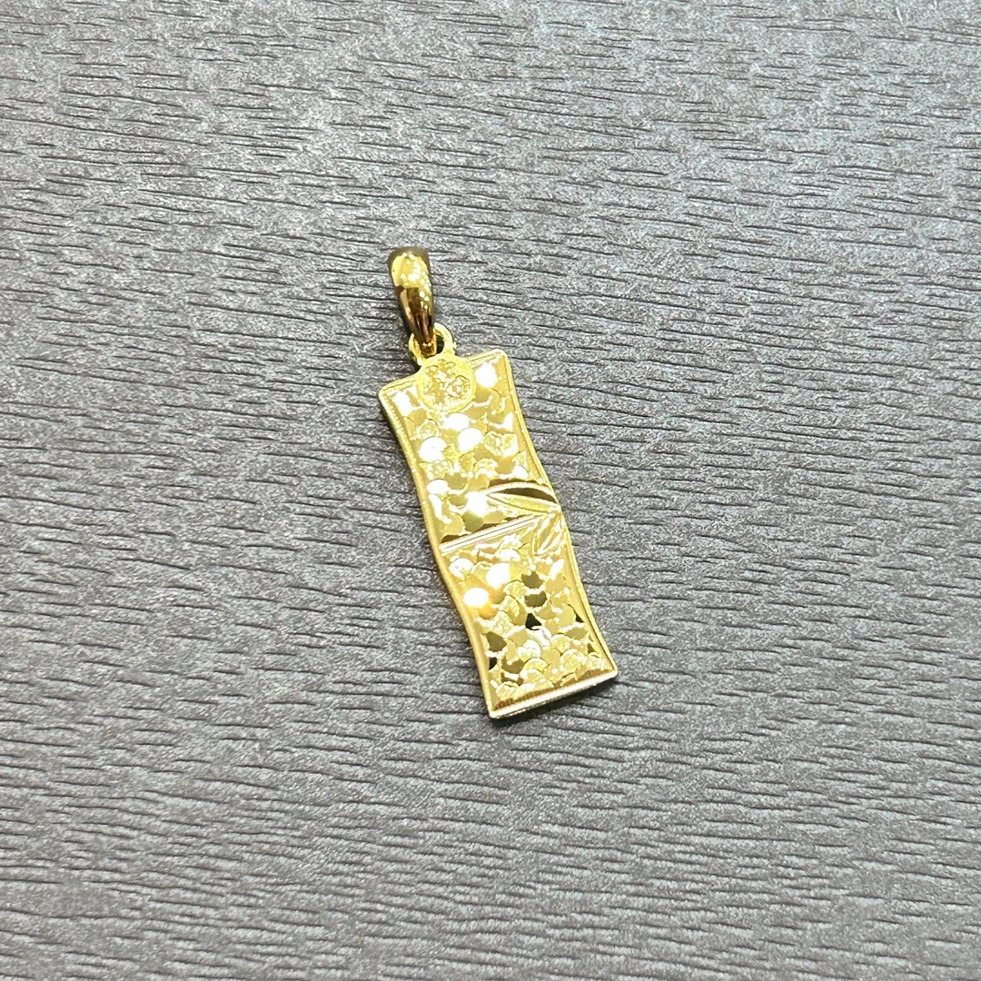 吊坠925银 【销冠专享】925银竹节碎冰冰吊坠YDZ951