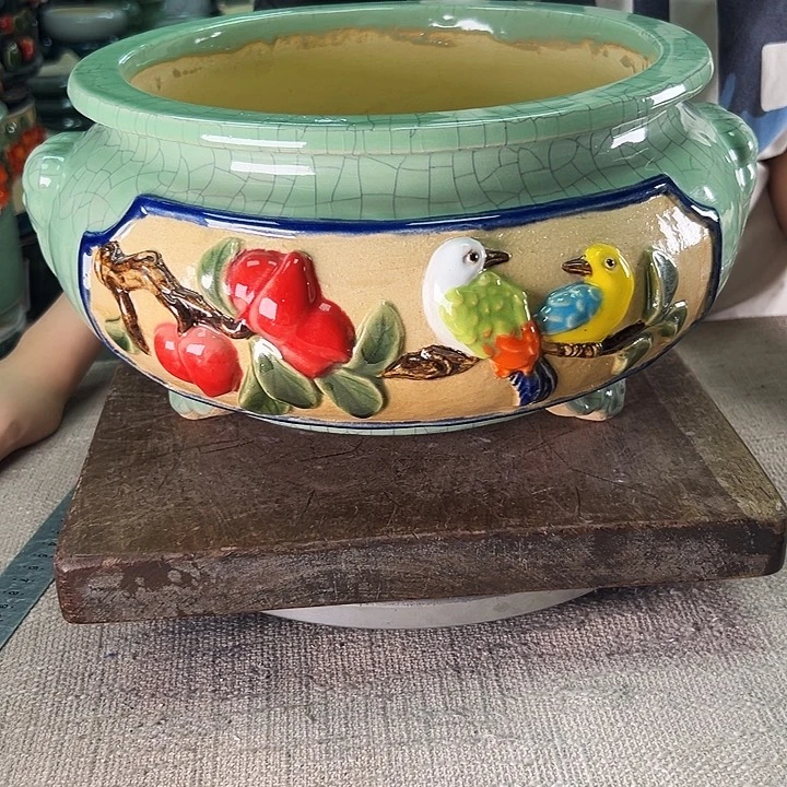 泳坤堂石湾盆陶瓷