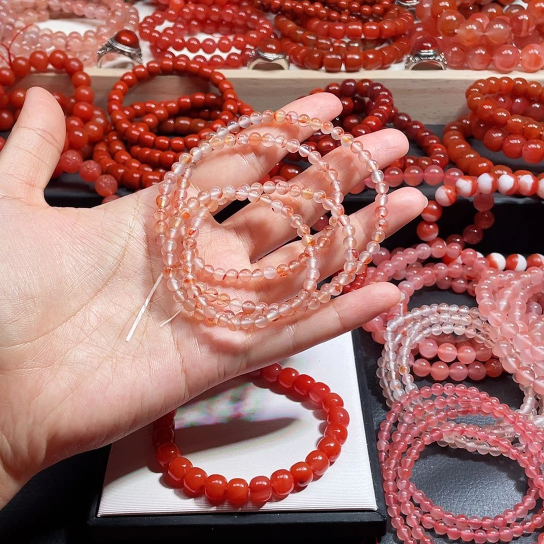 手链未镶嵌南红玛瑙