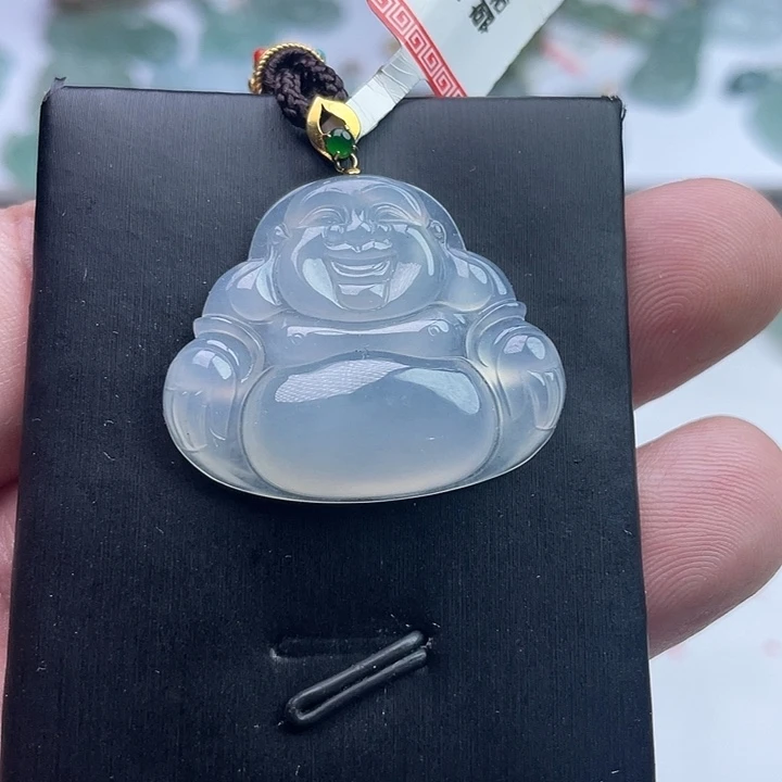 颈饰未镶嵌翡翠挂件