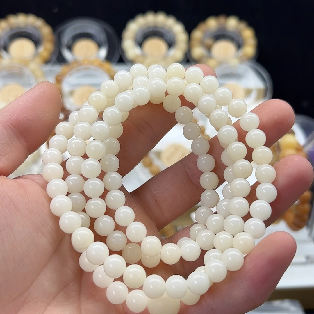 M***张菩提根/象牙果吊坠108圆珠8差价