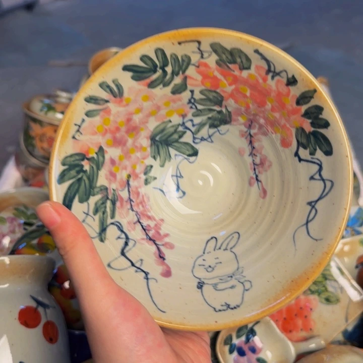 瓷片景德镇陶瓷手工手绘