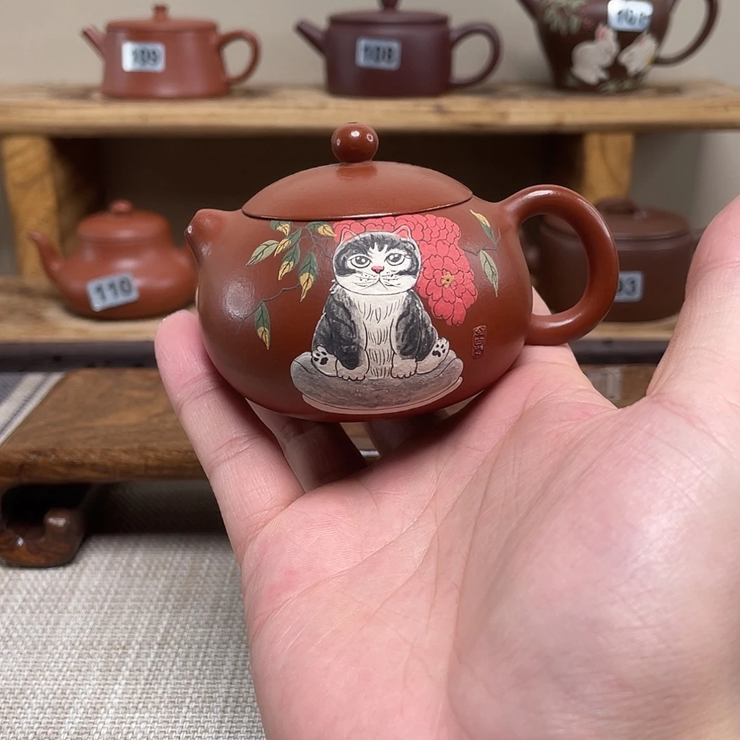 ****名茶壶紫砂原矿手工紫砂壶
