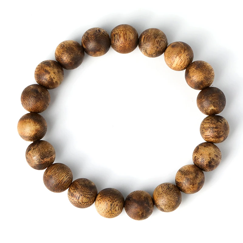 莺歌绿奇楠九分沉沉香盘手串 10.5mm6.5g MTWK0627-06