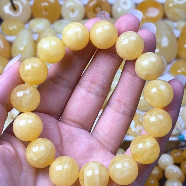 未镶嵌琥珀手链天然无优化琥珀蜜蜡