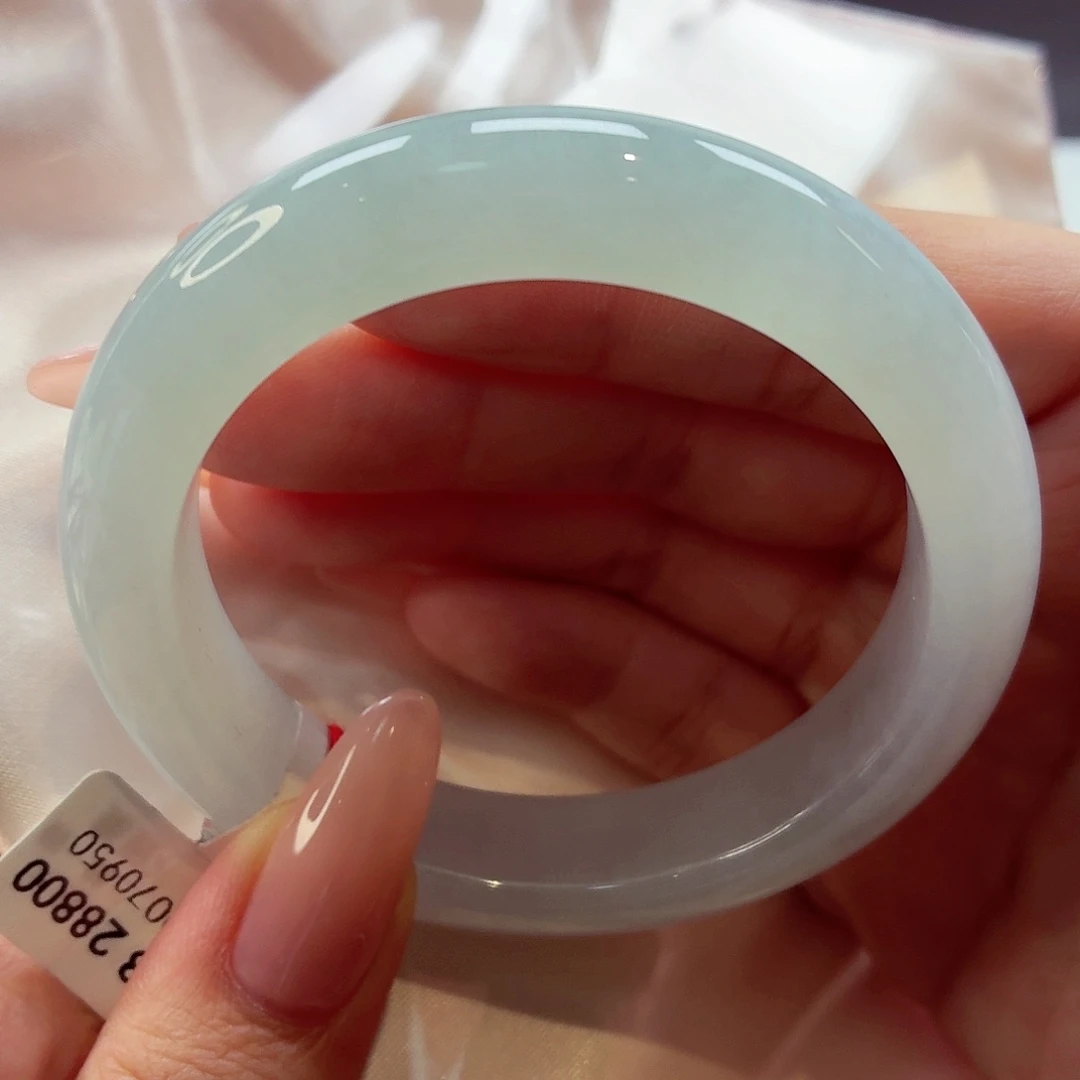 翡翠未镶嵌手镯22（19号）