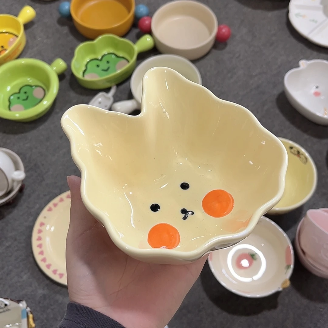 小兔子碗陶瓷餐具系列