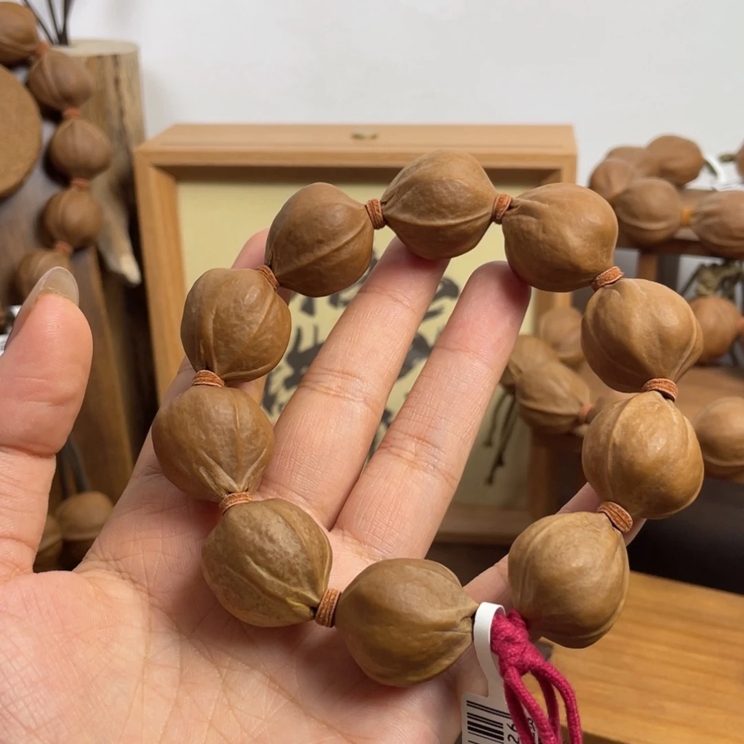 择***年手串/手链橄榄核23*26梅林铁核
