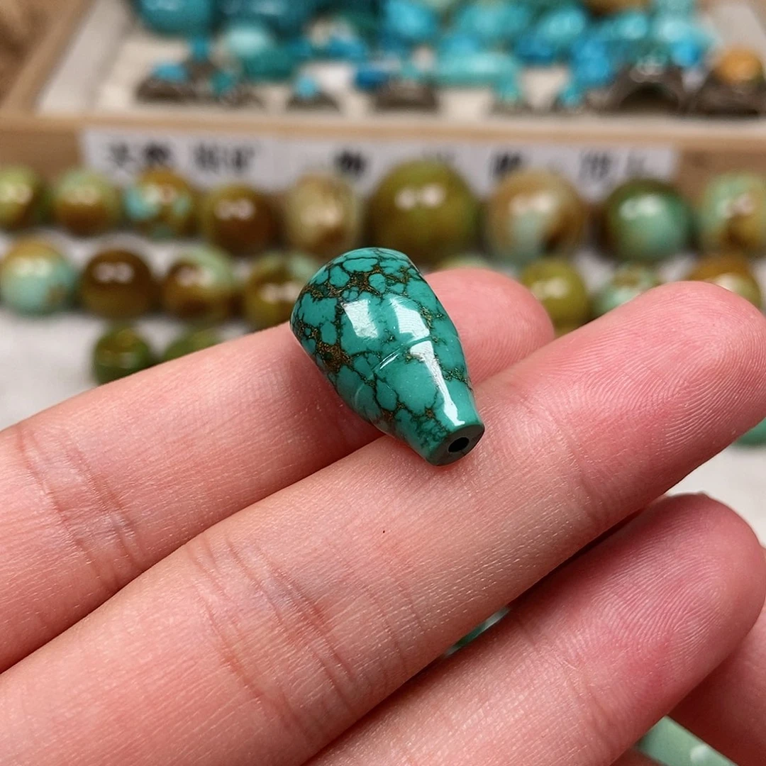 未镶嵌绿松石珠宝半成品